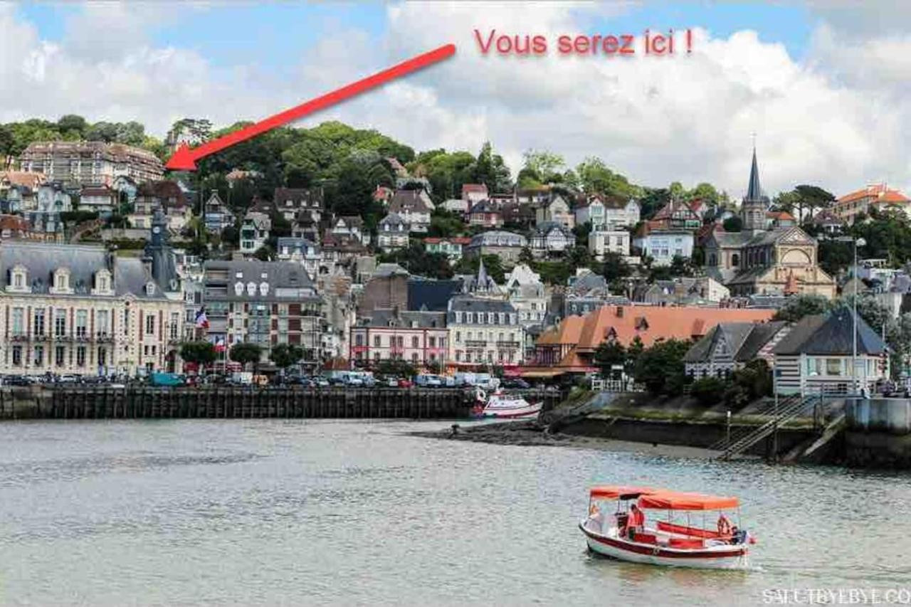 Appartement Avec Terrasse Vue Mer Trouville Sur Mer Extérieur photo
