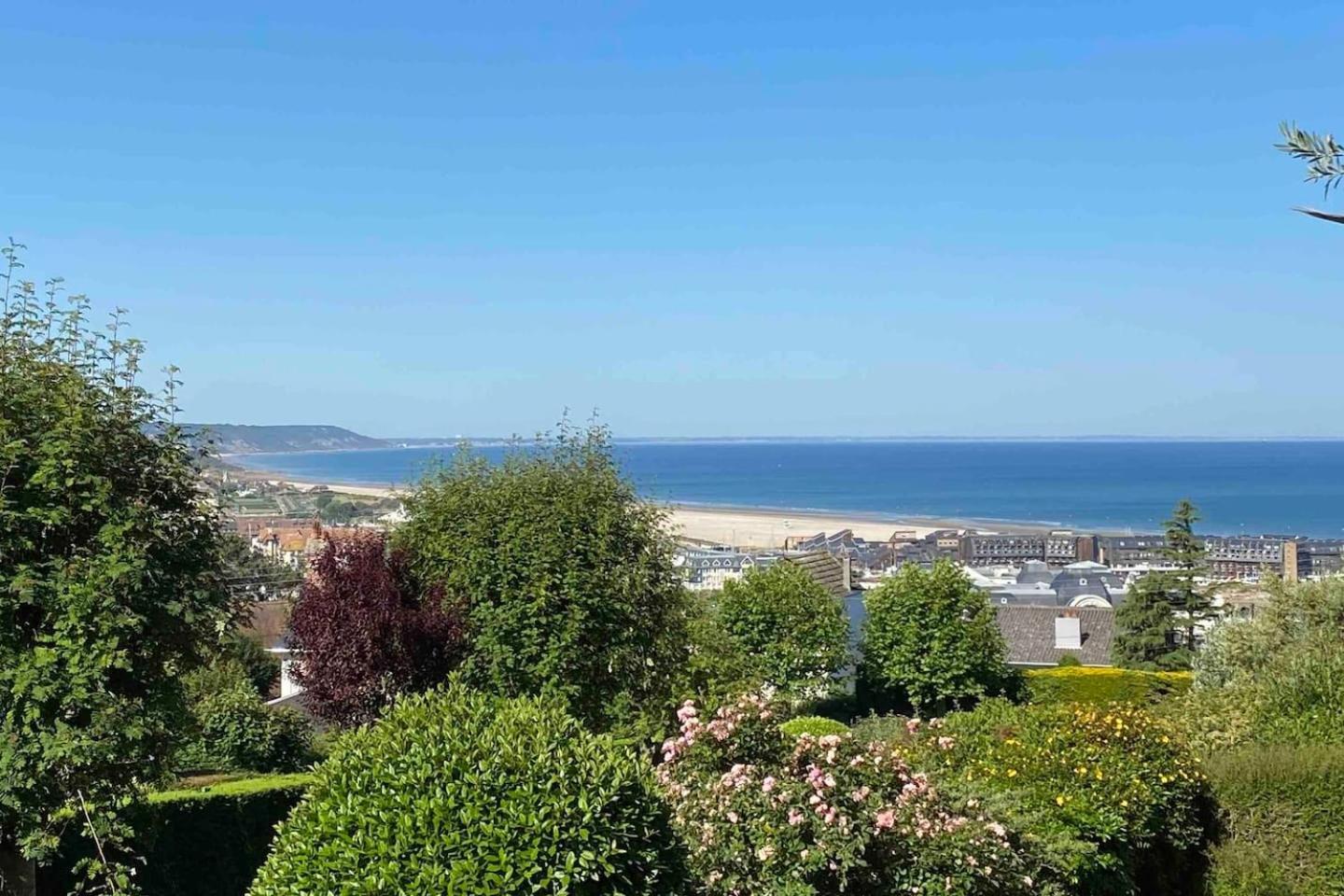 Appartement Avec Terrasse Vue Mer Trouville Sur Mer Extérieur photo